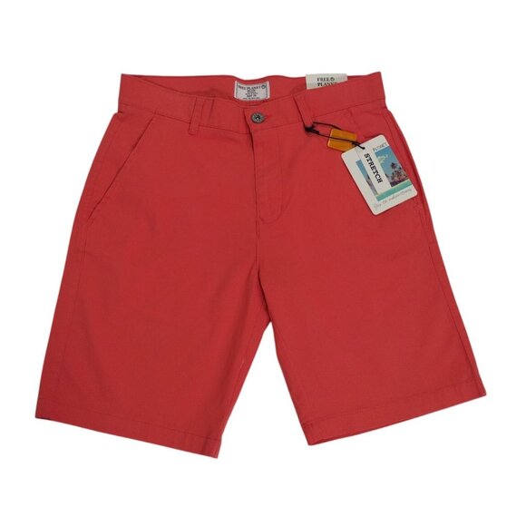 Mens Free Planet Coral Chino Shorts Size 28 Cotton/Spandex Blend, NWT. - Picture 1 of 6